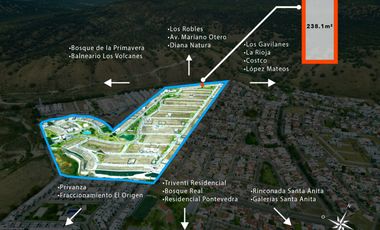 Terreno en Venta en El Edén Residencial, Tlajomulco