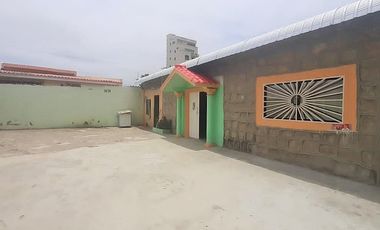 Venta Terreno 484 m² con Local en Salinas, Chipipe, Av Principal con Servicios Basicos