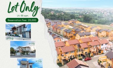 LOT ONLY AVAILABLE IN CAMELLA DIGOS