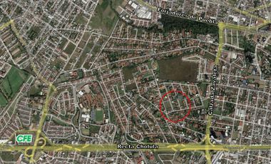 Venta Terreno Fraccionamiento Cerrado, Calzada Zavaleta y Recta Cholula