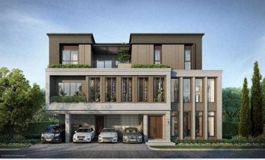 ◣ Type (M)◥ Single house 3 storey 4 beds | 104.80 sq.w. 485.00 sq.m. | near Central Westville 3 mins, Tops HomeWorks Ratchapruek 3 mins, The Crystal S