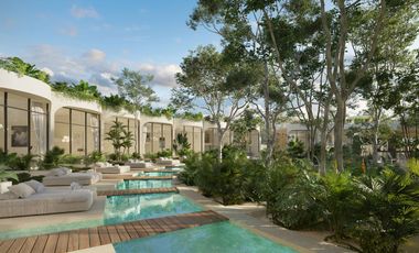 Increíbles villas de lujo en Tulum de 3 habitaciones muy cerca de la playa