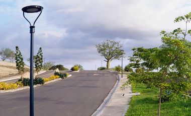 VENTA LOTES VIA CIRCUNVALACION, SECTOR LA TEJEDORA MANABITA, CERCA AEROPUERTO ELOY ALFARO DE MANTA