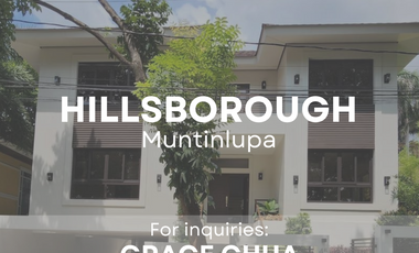 6 Bedroom House and Lot For Sale in Hillsborough, Alabang, Muntinlupa