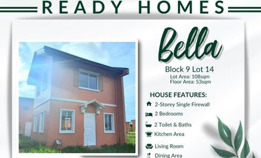 2BR For Sale Single Detached House in Malvar Batangas