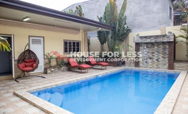 HOUSE AND LOT WITH 5 BEDROOMS AND POOL FOR RENT NEAR CLARK FREEPORT ZONE