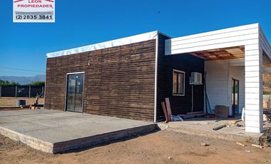 🏠León Propiedades arrienda casa en parcela en cercanías camino El Toro Curacaví🏠