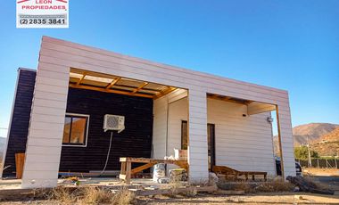 🏠León Propiedades arrienda casa en parcela en cercanías camino El Toro Curacaví🏠