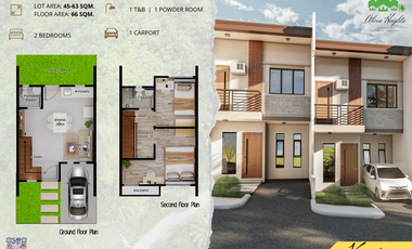 PROPERTY FOR SALE-Pre-selling 2 bedrooms townhouse in Alexa Heights Agsungot Cebu City