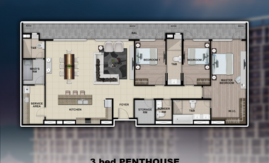 Penthouse 3 bedroom 212 sqm Park Mckinley West Preselling condo for sale in Bonifacio Global City Taguig
