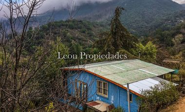 Leon Propiedades vende parcela con casa en sector las Achiras, Curacavi.