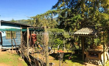 Leon Propiedades vende parcela con casa en sector las Achiras, Curacavi.