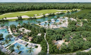 Condo de 3 recamaras, club de playa, golf, alberca, en venta Playa del Carmen.