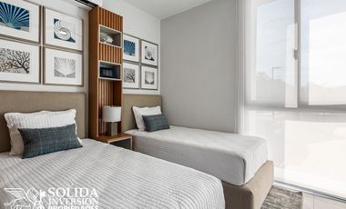 PUERTO VALLARTA / DEPARTAMENTO DE DOS RECÁMARAS, DENTRO DE LOS FRESNOS - PREVENTA