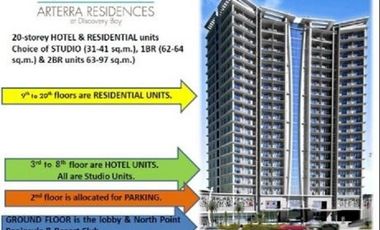 Ready for Occupancy 2 Bedroom Condo-Hotel Units in Arterra Residences, Mactan, Cebu