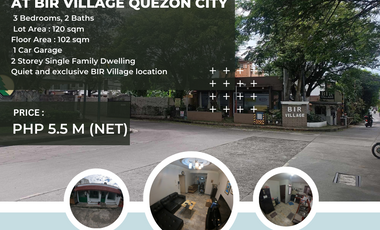 House and Lot For Sale At BIR Village Income Street Sauyo Bartolome Quezon City