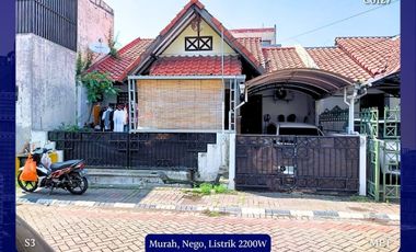 Rumah Babatan Pratama Surabaya Barat Murah Nego dekat Sambikerep Citraland Lontar Bukit Darmo