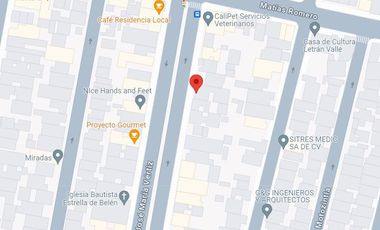 Oportunidad de Inversión en Calle Dr. José María Vértiz 1200, Letran Valle, Benito Juárez-CDMX