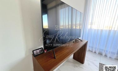 DEPARTAMENTO EN RENTA, ALDABA RESIDENCIAL, NUEVO, 2 REC CON BAÑO Y VESTIDOR, 2 AUTOS.