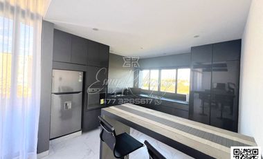 DEPARTAMENTO EN RENTA, ALDABA RESIDENCIAL, NUEVO, 2 REC CON BAÑO Y VESTIDOR, 2 AUTOS.