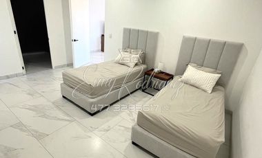 DEPARTAMENTO EN RENTA, ALDABA RESIDENCIAL, NUEVO, 2 REC CON BAÑO Y VESTIDOR, 2 AUTOS.