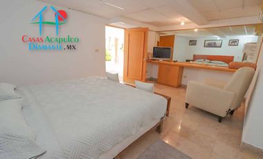 Casa en renta vacacional para 16 personas con alberca, vista al mar