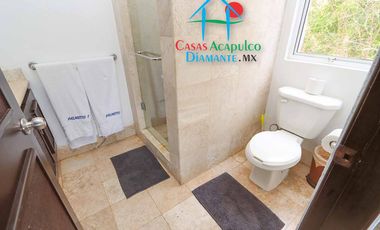 Casa en renta vacacional para 16 personas con alberca, vista al mar