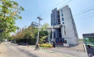 Condo for sale and rent, corner room, Salaya area, Mahasawat, Mahidol, Khlong Yong, Phutthamonthon: Zelle Salaya: 30.13 sq m.