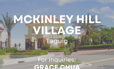 For Sale: Residential Lot in McKinley Hill Village, Taguig
