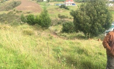 Terreno en venta 4.250m2 entre Zhucay y Tarqui, sur de Cuenca $47.000dlrs.