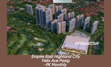 2 Bedroom Condo in Pasig as low as 9K Monthly Rent To Own