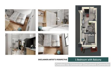 2-Bedroom Condo for sale at PRIMEWORLD DISTRICT in Lapu-Lapu City, Cebu