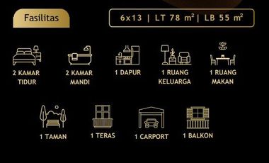 RUMAH MEWAH 2 LANTAI DI LAMONGAN DP 50- 100 JT PERUM CHRYSANT LUX LAND