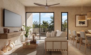 Departamentos 2 recámaras a 5 minutos del mar y en comunidad privada