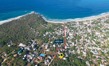 SE VENDE TERRENO EN Calle Aguascalientes, Brisas de Zicatela, Santa María Colotepec, Oaxaca, 70938, MEX