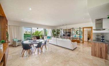 Departamento amueblado en renta, La Amada Residencial, Cancún Quintana Roo.