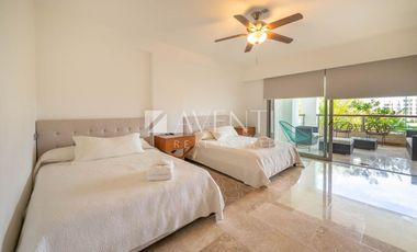 Departamento amueblado en renta, La Amada Residencial, Cancún Quintana Roo.