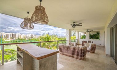 Departamento amueblado en renta, La Amada Residencial, Cancún Quintana Roo.