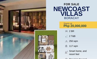 For Sale: 2BR Units in Boracay Newcoast Villa, Malay Boracay, P20M (23 Units Available!)