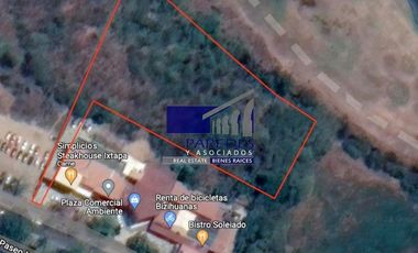 Ixtapa 6725 m2 en Campo de Golf Marina terreno Turistico - Habitacional en Venta T506