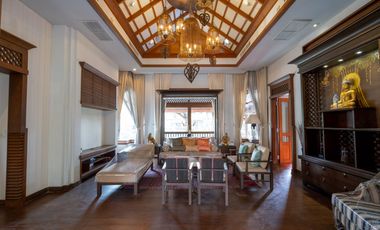 Lakefront 3 Bedroom Lanna Style House in Lamphun