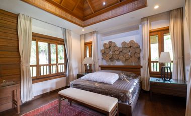 Lakefront 3 Bedroom Lanna Style House in Lamphun