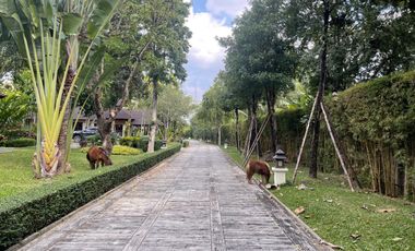Lakefront 3 Bedroom Lanna Style House in Lamphun