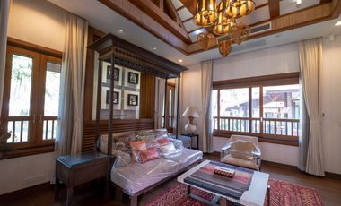 Lakefront 3 Bedroom Lanna Style House in Lamphun