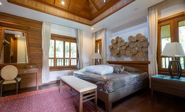 Lakefront 3 Bedroom Lanna Style House in Lamphun