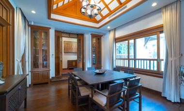 Lakefront 3 Bedroom Lanna Style House in Lamphun