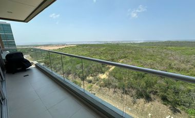 Apartamento de 3 habitaciones con vista espectacular en venta. Sector La castellana Barranquilla.