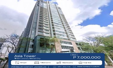 For Sale: 1BR With Pool at Asia Tower, Makati City