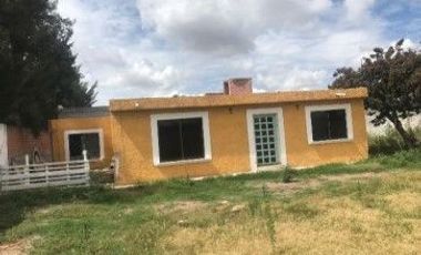 TERRENO EN VENTA CON CASA HABITACION EN RUSTICOS CALPULLI AGUASCALIENTES SUR