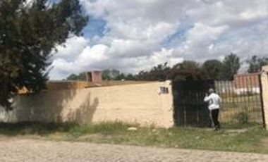 TERRENO EN VENTA CON CASA HABITACION EN RUSTICOS CALPULLI AGUASCALIENTES SUR